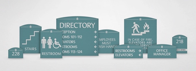 Contour Low Profile Sign Collection
