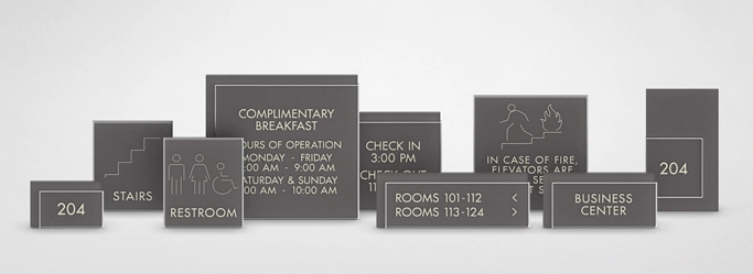Luxe Sign Collection