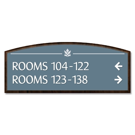 2-Line Directional Sign