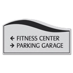 2-Line Directional Sign