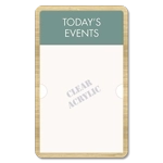 2-Line Informational Sign w/ Insert Window