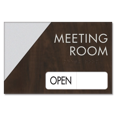 2-Line Sliding Panel Sign