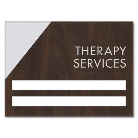 2-Slot Suite/Dept. ID Sign