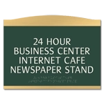 4-Line Common Room Sign