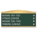 4-Line Directional Sign