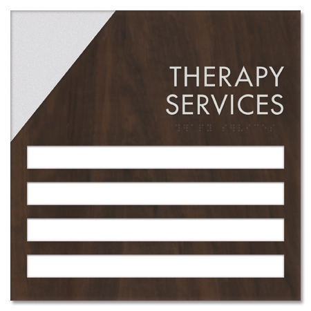 4-Slot Suite/Dept. ID Sign