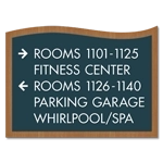 5-Line Directional Sign