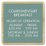 8-Line General Information Sign