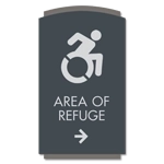 Accessible Direction Sign w/ Dynamic ISA
