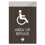 Accessible Direction Sign w/ ISA
