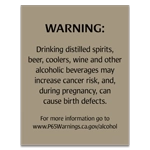 Alcohol Warning Sign: Pregnancy and Birth Defects