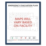 Bordered Evacuation Map