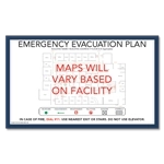 Bordered Evacuation Map