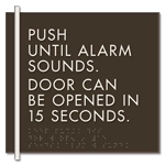 Delayed Egress Push/Pull Sign - CA Code
