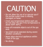 ISPSC Spa Rules Sign