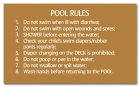MAHC Pool Hygiene Rules Sign