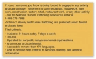 Maine & New York Human Trafficking Notice (3 Pack)