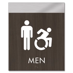 Men Sign w/Male & Dynamic ISA Symbols