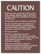 New York Spa Rules Sign