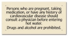Oklahoma Spa Warning Sign