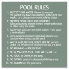 Oregon Pool Rules Sign