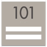 Patient Room Number - 2 Slot