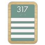 Patient Room Number - 4 Slot