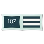 Room Number Sign - 2 slot
