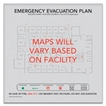 Screen Print Evacuation Map