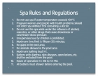 State Pool Sign - Spa Rules - Alabama Compliant