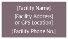 Texas Emergency Phone Location Sign