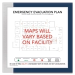 Two Tone Evacuation Map