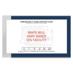 Two Tone Evacuation Map