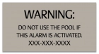 Utah Alarm Warning Sign
