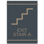 Stairway Identification for Washington, DC Signs