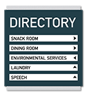 Directory Signs