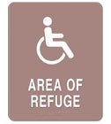 Refuge Area Signs
