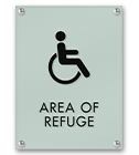 Refuge Area Signs