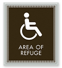 Refuge Area Signs