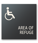 Refuge Area Signs