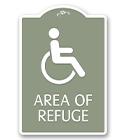 Refuge Area Signs