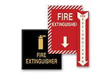 fire extinguisher signs