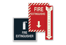 fire extinguisher signs