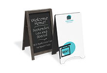 a-frame signs