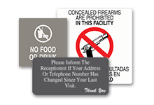 policy signs