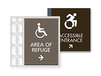ada directional signs