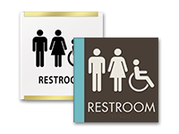 unisex handicap restroom