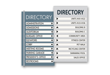 10-line directory w/inserts