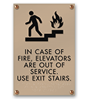 Elevator Signs