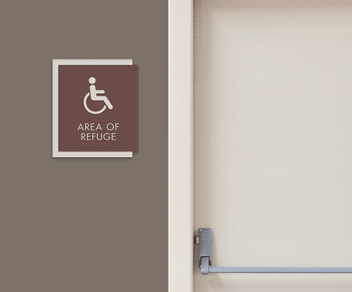 Refuge Area Signage